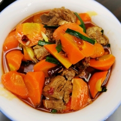 萝卜炖羊肉