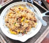G:\2023.9玉振路资料\食谱图集\贝丁肉丝炒饭.jpg贝丁肉丝炒饭