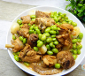 G:/2024.2玉振路资料/食谱logo图集/毛豆米烧鸡.png毛豆米烧鸡
