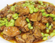 F:/玉振路/04玉振路2024-2025第二学期/食谱图集/毛豆米烧仔鸡.png毛豆米烧仔鸡